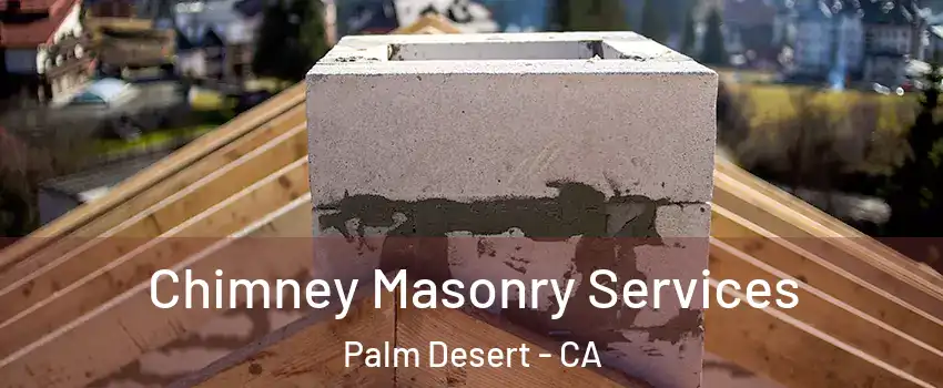  Chimney Masonry Services Palm Desert - CA
