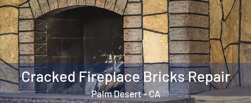  Cracked Fireplace Bricks Repair Palm Desert - CA