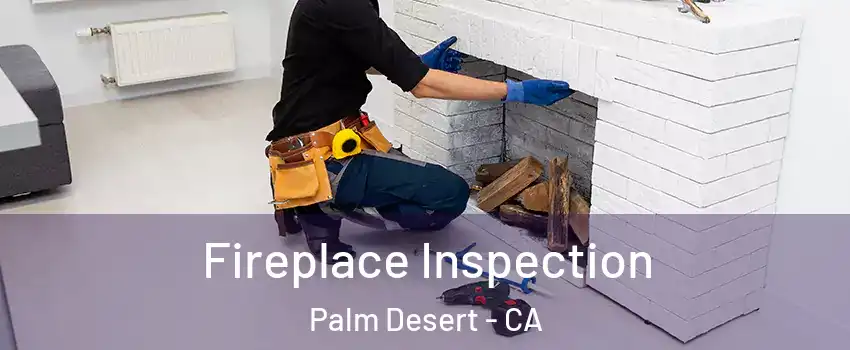  Fireplace Inspection Palm Desert - CA