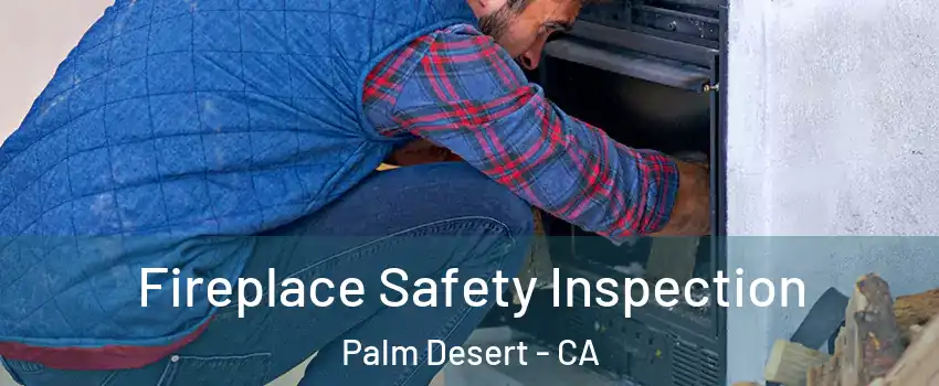  Fireplace Safety Inspection Palm Desert - CA