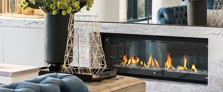 Custom Fireplace Crystals in Palm Desert, California