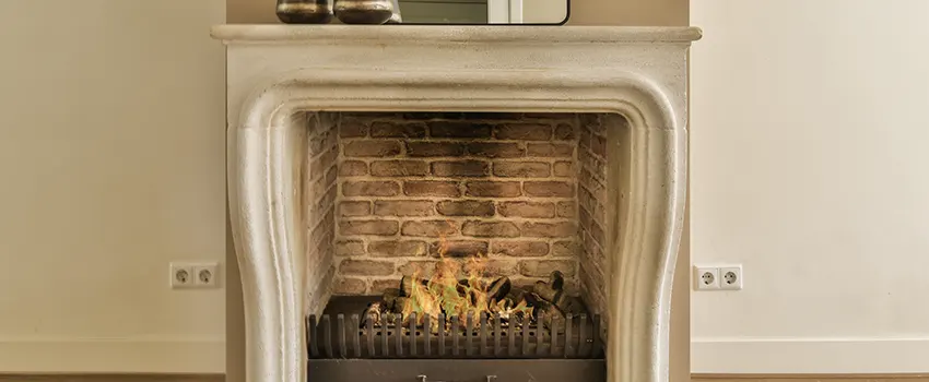 Vintage-style Fireplace Redesign in Palm Desert, California