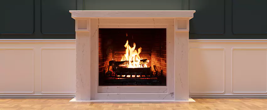 Open Flame Wood-Burning Fireplace Installation Services in Palm Desert, California