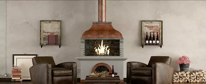 Thelin Hearth Products Providence Pellet Insert Fireplace Installation in Palm Desert, CA