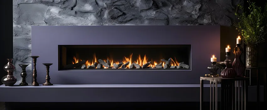 Ember Bed for Ventless Gas Fireplace in Palm Desert, CA