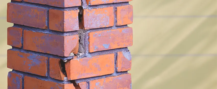 Repairing Cracked Porcelain Tiles for Fireplace in Palm Desert, CA