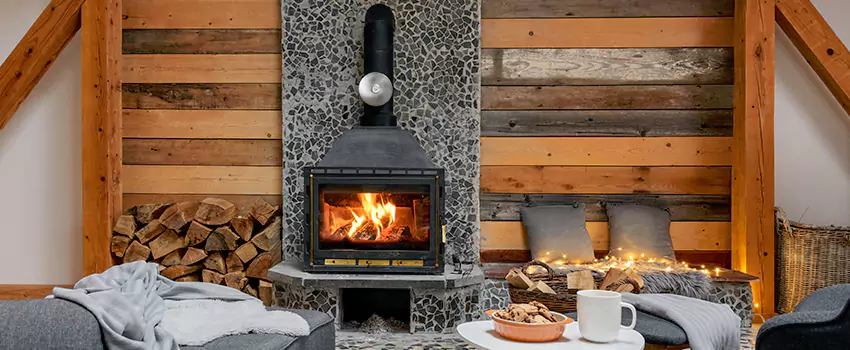 Thelin Hearth Products Direct Vent Gas Stove Fireplace Inspection in Palm Desert, California