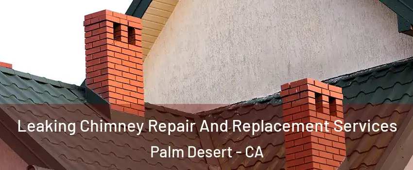  Leaking Chimney Repair And Replacement Services Palm Desert - CA